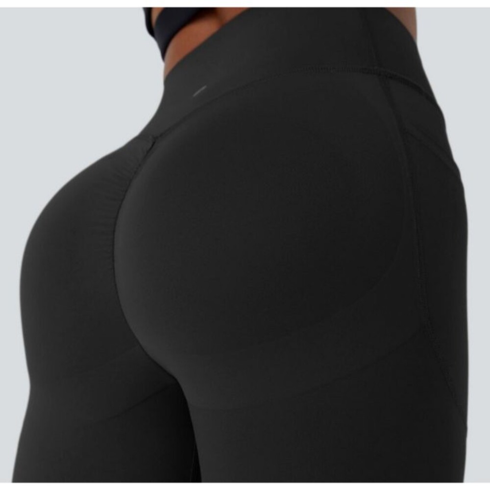 HALARA Black Butt-Lift Scrunch Leggings